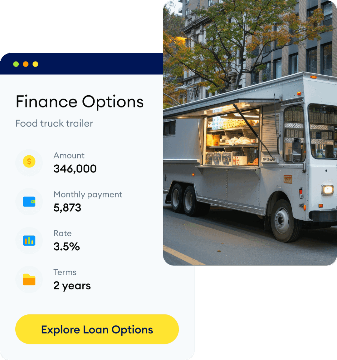 Can I apply for a  Food Truck Loan?