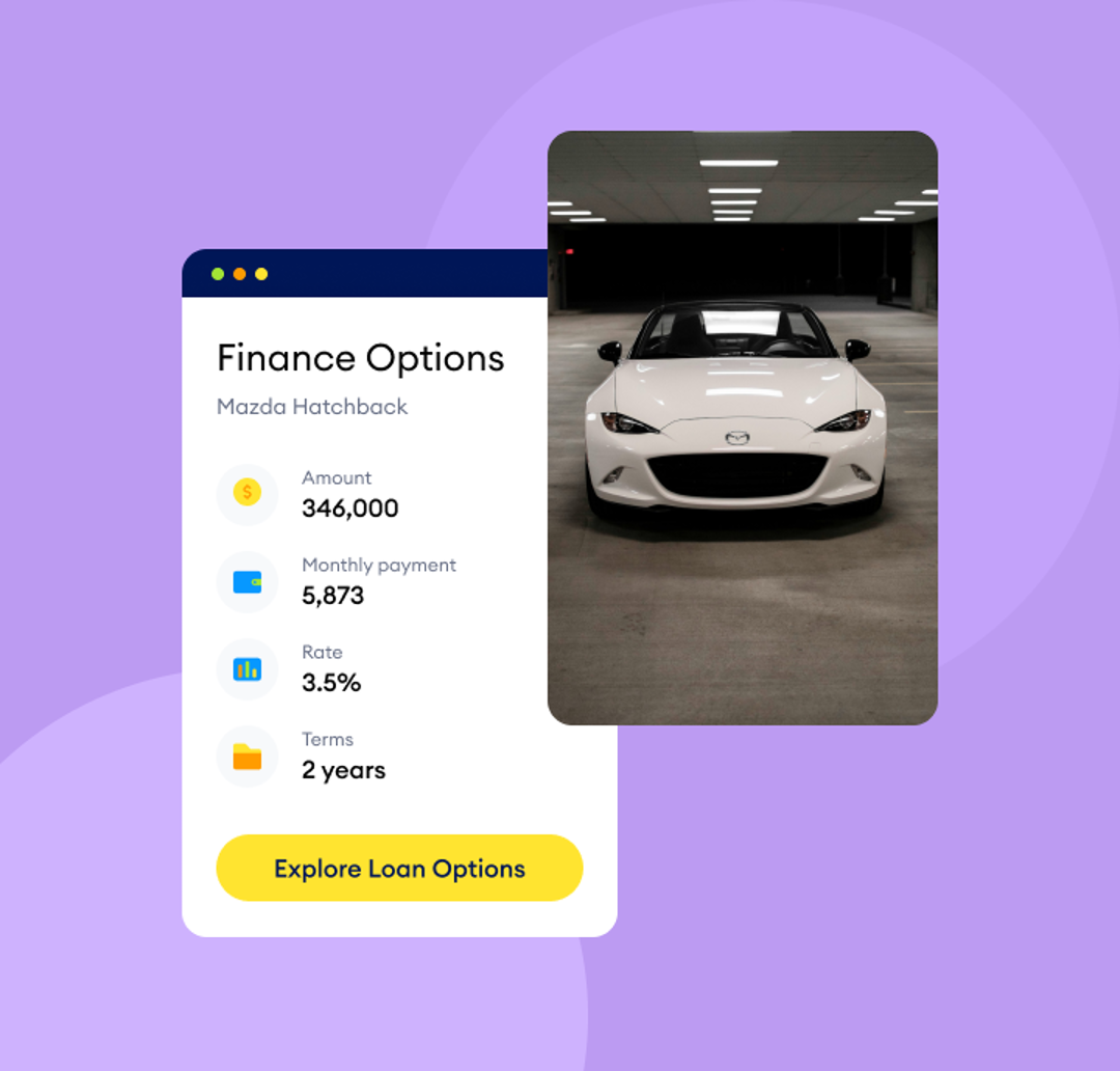 Can I apply for a  Car Loan?