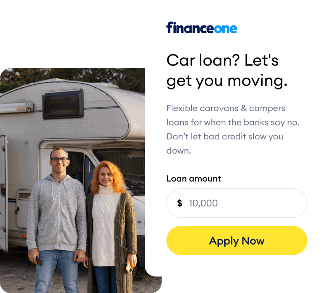 Finance One Caravans & Campers Loan