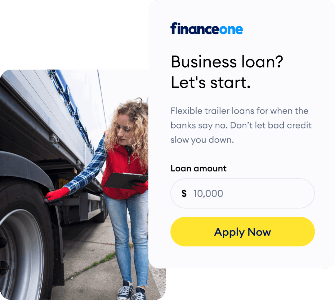 Finance One Commercial Trailer Loan