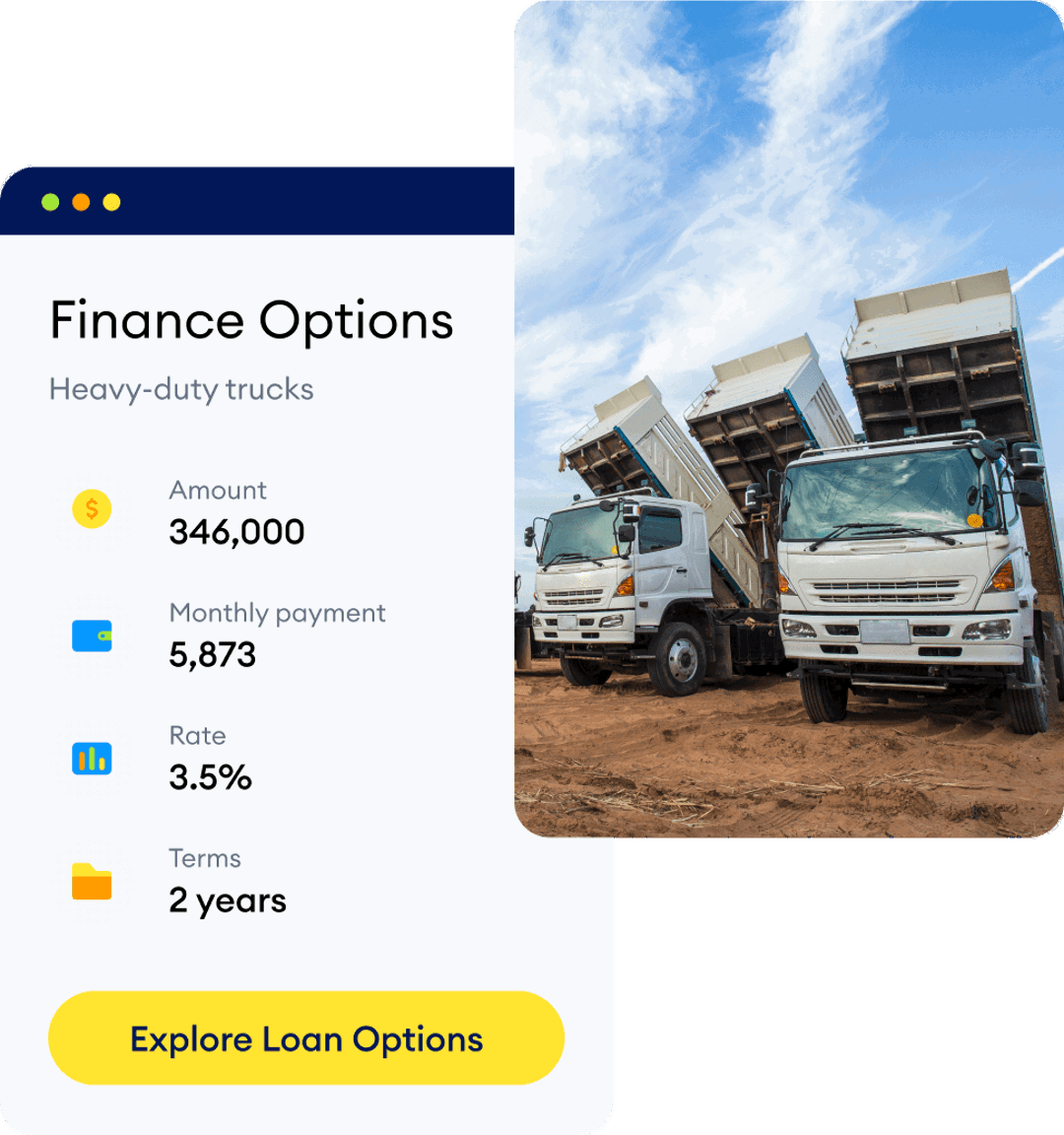 Can I apply for a  Commercial Tractor Loan?