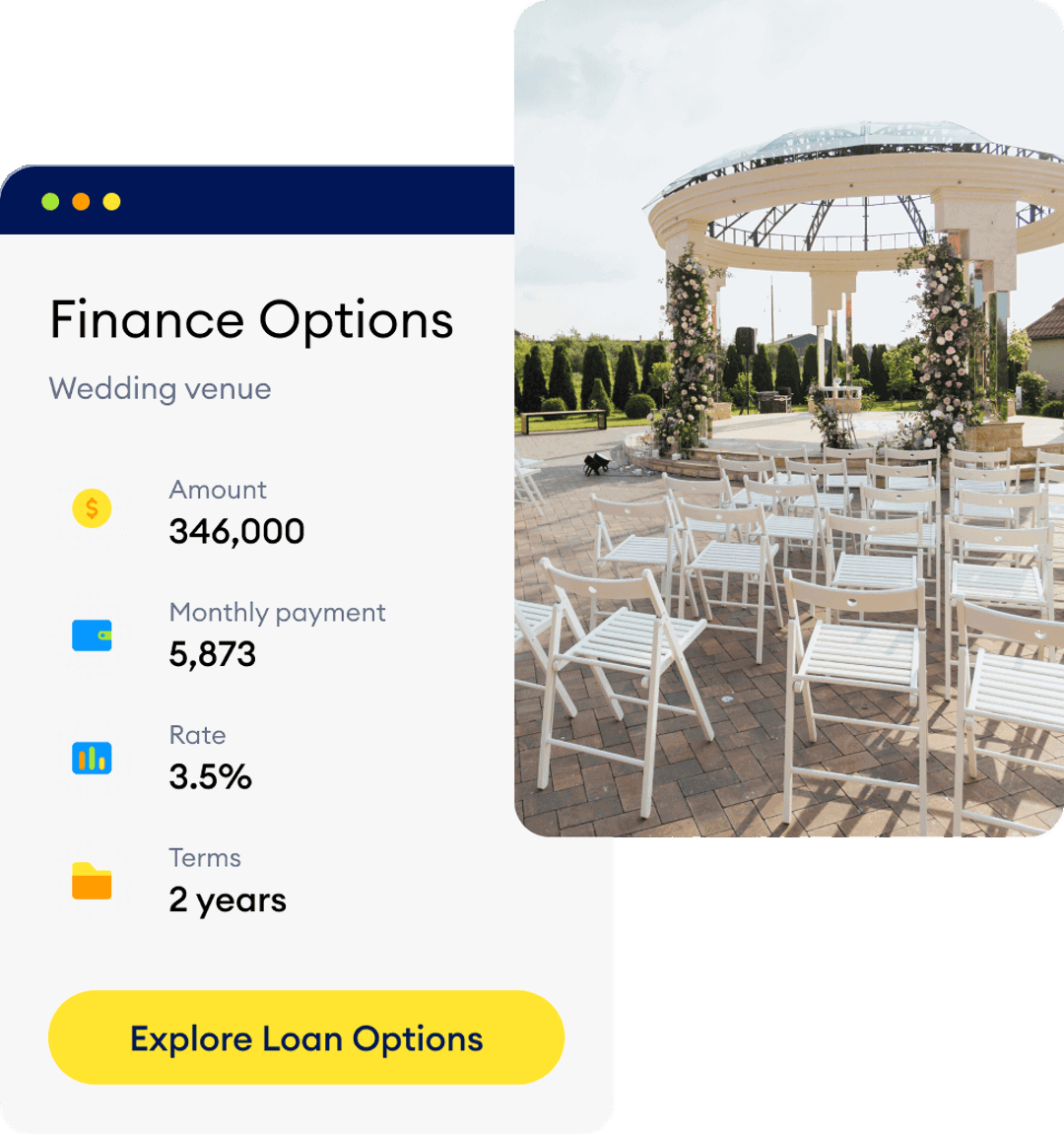 Can I apply for a  Wedding Loan?