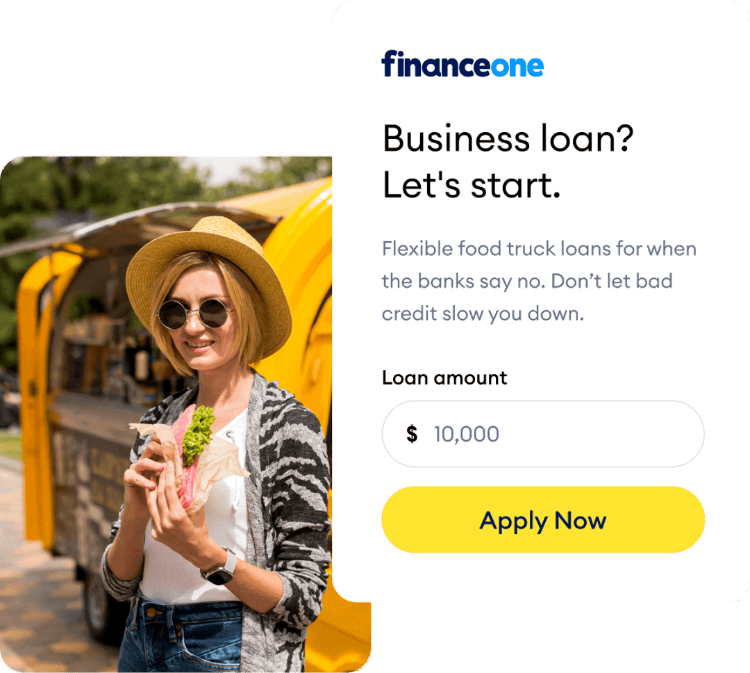 Finance One Food Truck Loan