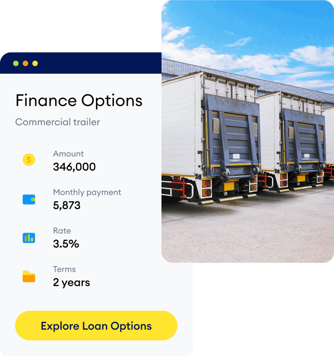 Can I apply for a  Commercial Tractor Loan?