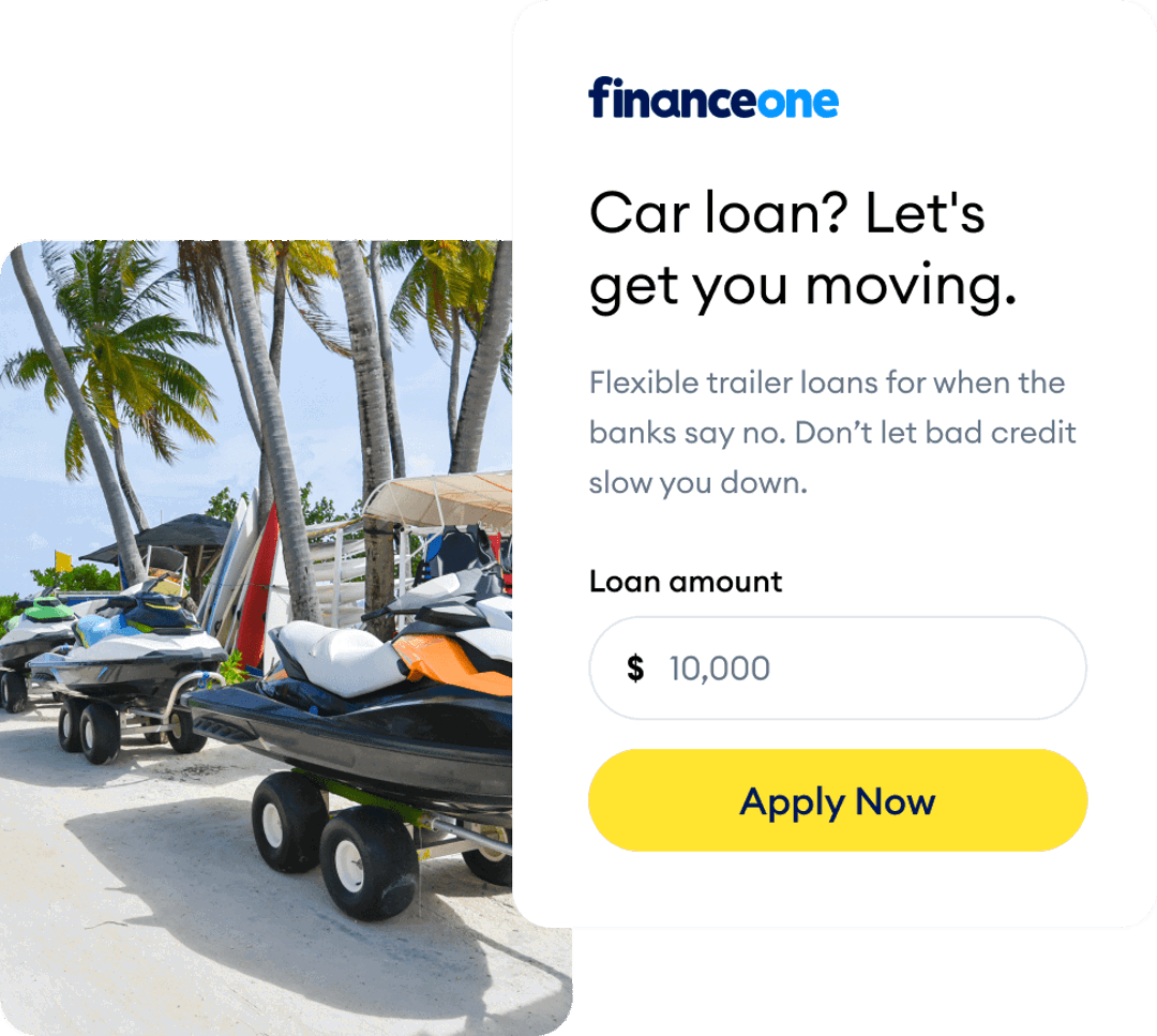 Finance One Trailer Loan