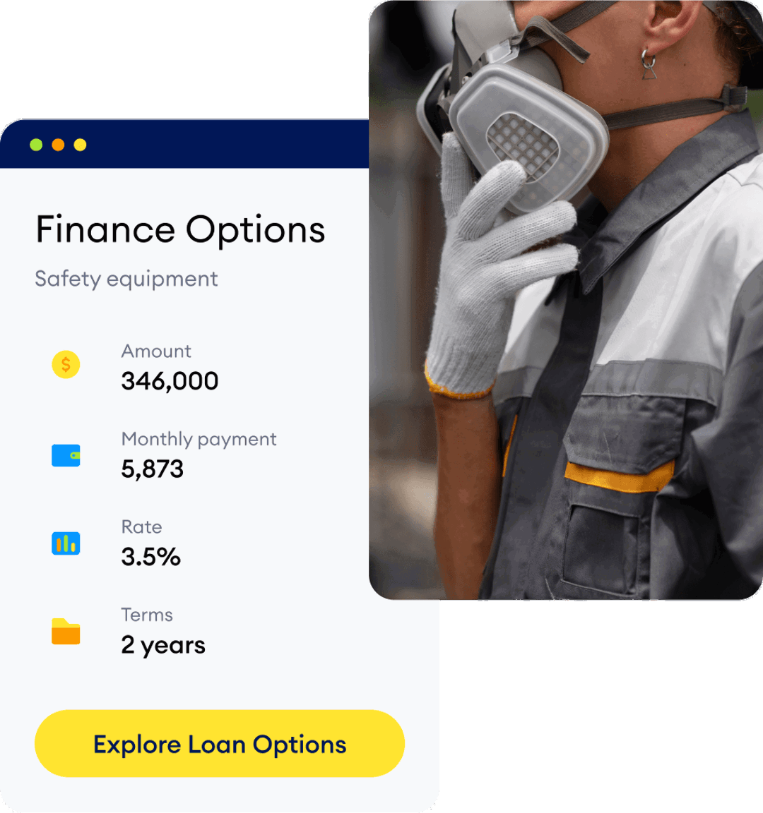 Can I apply for a Business Equipment Loan?